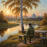 "У реки" :: Денис Бочкарёв "У реки" :: Денис Бочкарёв