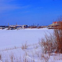 Март...Еще спит Юганская Обь! :: Владимир Март...Еще спит Юганская Обь! :: Владимир