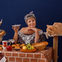 по мотивам Б.Кустодиева :: Виктор Ковчин