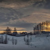 "Мартовский закат. Окрестности"© :: Владимир Макаров