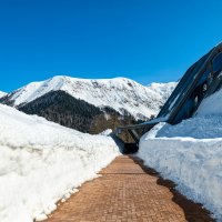 Горнолыжный курорт Газпром Поляна, Сочи. :: Дина Евсеева