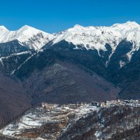 Олимпийская деревня. Газпром Поляна.Сочи. :: Дина Евсеева