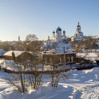 Станция Боголюбово. Вид на Монастырь :: Сергей Цветков