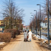 Весна на Профессиональной улице. :: Анатолий. Chesnavik. Весна на Профессиональной улице. :: Анатолий. Chesnavik.