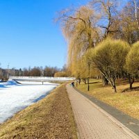 Весенний город. :: Милешкин Владимир Алексеевич Весенний город. :: Милешкин Владимир Алексеевич