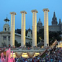 Поющие фонтаны Барсело.ны :: Владимир Драгунский Поющие фонтаны Барсело.ны :: Владимир Драгунский