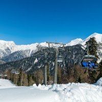 Вершина "Лаура" на Газпром Поляне. Сочи. :: Дина Евсеева