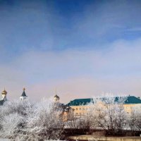 Крестовоздвиженский храм :: Андрей Хлопонин Крестовоздвиженский храм :: Андрей Хлопонин