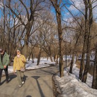 Прогулки в Весеннем Парке :: юрий поляков