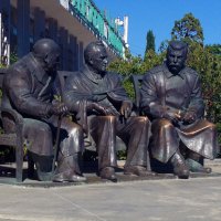 Ливадия.Сталин,Рузвельт и Черчиль :: Ольга 