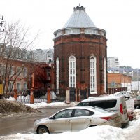 Водонапорная башня :: Евгений Шафер Водонапорная башня :: Евгений Шафер