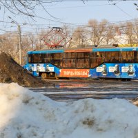 Весенний трамвай :: Александр Синдерёв