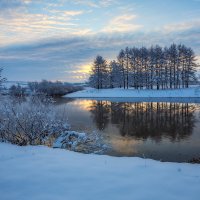 река Бирь, весенний рассвет :: NikitinAleks 
