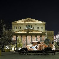 Театральная площадь в Новогодние каникулы :: Евгений Седов