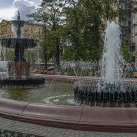 Фонтан «Пушкинский» на Пушкинской площади в Москве. :: Aleksey Afonin