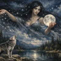 "Хозяйка Ночь" :: Денис Бочкарёв