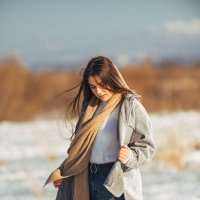 Снял жену в поле :: Евгений Печкин