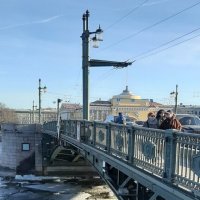 Петербург. Март. Дворцовый мост :: Наталья Герасимова