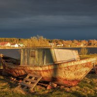Вечер в деревне :: Владимир Колесников