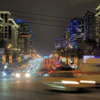 Новый Арбат вечером. :: Евгений Седов