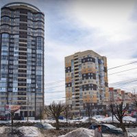 "Весна в моем городе. Западный район"© :: Владимир Макаров "Весна в моем городе. Западный район"© :: Владимир Макаров