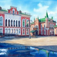 Март в Красном городе :: Alisia La DEMA