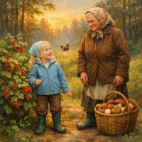 "Бабушка и внучка" :: Денис Бочкарёв