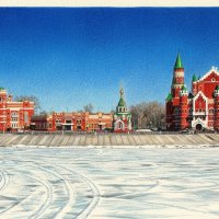 Архитектурный ансамбль Патриаршей площади :: Alisia La DEMA