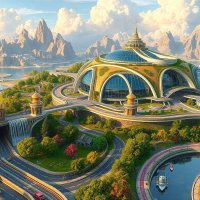 Проект. «Конец 21 века. Новые города ближайшего будущего» (2) :: Игорь Питерский