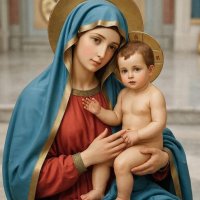 Мадонна с младенцем :: СЕРГЕЙ ФИЛОЧКИН