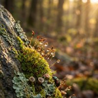 Лесной мох на камушке :: Лилия 