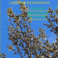 С ВЕРБНЫМ ВОСКРЕСЕНЬЕМ, ДОРОГИЕ ДРУЗЬЯ!! :: Наталья *** С ВЕРБНЫМ ВОСКРЕСЕНЬЕМ, ДОРОГИЕ ДРУЗЬЯ!! :: Наталья ***
