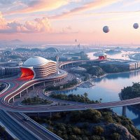 Проект. «Конец 21 века. Новые города ближайшего будущего» (19) :: Игорь Питерский