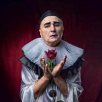 "Пьеро с розой". :: Давид Манакьян