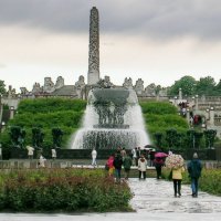 парк скульптур Вигеланда в Осло :: Анастасия Смирнова