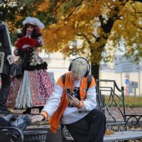 "Петрович угощает". :: Татьяна Бравая "Петрович угощает". :: Татьяна Бравая