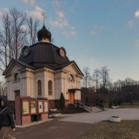 Часовня - мемориал "Всех Святых в земле Российской просиявших". Парк Победы. СПб. :: Лилия * Часовня - мемориал "Всех Святых в земле Российской просиявших". Парк Победы. СПб. :: Лилия *