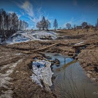 "По весне у горбатого мостика. Из прошлого"© :: Владимир Макаров "По весне у горбатого мостика. Из прошлого"© :: Владимир Макаров