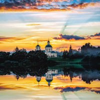 Церковь Сергия Радонежского в Мирковых Утах :: Олег Подлесных