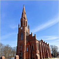 Кирха Хенрихсвальде 1869г. :: Валерия Комова Кирха Хенрихсвальде 1869г. :: Валерия Комова