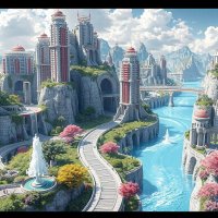 Проект. «Конец 21 века. Новые города ближайшего будущего» (48) :: Игорь Питерский