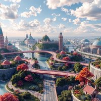 Проект. «Конец 21 века. Новые города ближайшего будущего» (52) :: Игорь Питерский