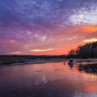 Рыбаки на закате :: Владимир 