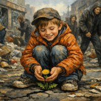 "Луч света в обезумевшем мире" :: Денис Бочкарёв