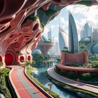 Проект-2. "Фантастическая и красочная инфраструктура к концу 21 века."(2) :: Игорь Питерский