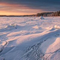 Замерзший залив зимой :: Лилия 