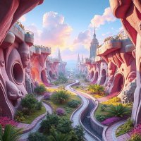 Проект-2. "Фантастическая и красочная инфраструктура к концу 21 века."(9) :: Игорь Питерский