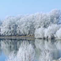 Синий синий иней... :: Олег Кабанец