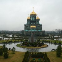 Патриарший собор во имя Воскресения Христова в парке "Патриот". :: Лютый Дровосек