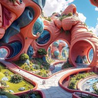 Проект-2. "Фантастическая и красочная инфраструктура к концу 21 века."(20) :: Игорь Питерский